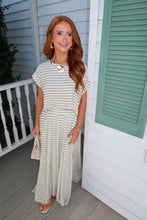 Load image into Gallery viewer, Ivy Stripe Top Set - Green