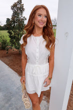 Load image into Gallery viewer, Lace & Grace Skirt Set-White