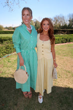 Load image into Gallery viewer, Fairway Stripe Midi Skirt-Yellow