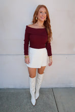 Load image into Gallery viewer, Jules Wrap Skort- Cream