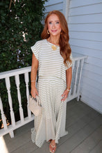Load image into Gallery viewer, Ivy Stripe Top Set - Green