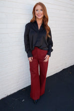 Load image into Gallery viewer, Happy Satin Top- Black