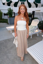 Load image into Gallery viewer, After Dune Strapless Midi Dress-Ivory