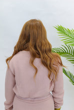 Load image into Gallery viewer, Double Trouble Quilted Bubble Top (Set)- Rose