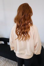 Load image into Gallery viewer, BF Molly Raglan Sleeve Sweatshirt-Cream