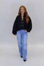 Load image into Gallery viewer, Ryster French Terry Pullover-Black