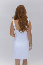 Load image into Gallery viewer, Impress Me Button Up Romper-White