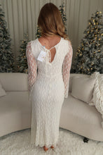 Load image into Gallery viewer, One Heart Lace Overlay Fitted Dress