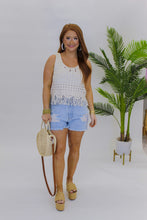 Load image into Gallery viewer, The Keys Fringe Crochet Top

