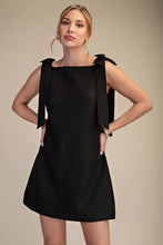 Load image into Gallery viewer, Class Act Mini Dress- Black