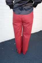 Load image into Gallery viewer, Makers Wide Leg Pants- Burgundy