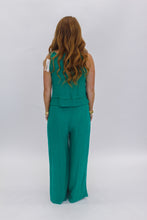 Load image into Gallery viewer, Chipper Linen Set- Green