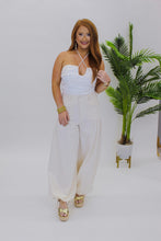 Load image into Gallery viewer, Cali Ballon Style Pants- Cream