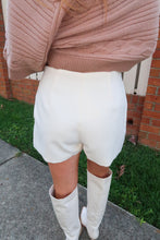 Load image into Gallery viewer, Jules Wrap Skort- Cream