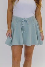Load image into Gallery viewer, Flirty Stretchy Skort-Sage