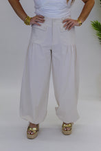 Load image into Gallery viewer, Cali Ballon Style Pants- Cream
