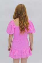 Load image into Gallery viewer, Girly Eyelet Set-Pink