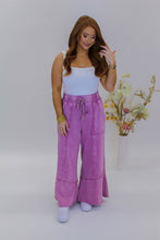 Load image into Gallery viewer, Comfy Cozy Terry Knit Wide Leg Pants