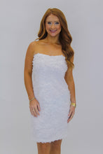 Load image into Gallery viewer, Last Fling Strapless Dress-White