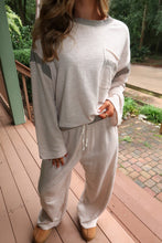 Load image into Gallery viewer, Bonfire Nights Pants Set-Oatmeal