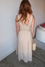 Load image into Gallery viewer, Ellie A Line Midi Dress-Khaki