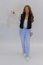 Load image into Gallery viewer, Reed Puffer Vest- Black