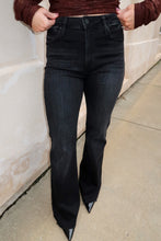 Load image into Gallery viewer, York High Rise Flare Jean-Black