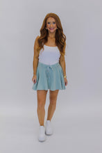 Load image into Gallery viewer, Flirty Stretchy Skort-Sage