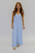 Load image into Gallery viewer, Ruth Casual Wide Leg Jumpsuit-Ice Blue