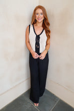 Load image into Gallery viewer, Alder Wide Leg Pants- Black