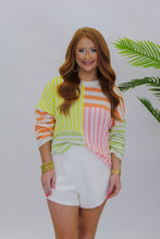 Load image into Gallery viewer, Perry Striped Knit Sweater