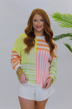 Load image into Gallery viewer, Perry Striped Knit Sweater