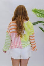 Load image into Gallery viewer, Perry Striped Knit Sweater