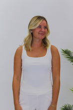 Load image into Gallery viewer, Chill Out Set Ribbed Tank-Natural