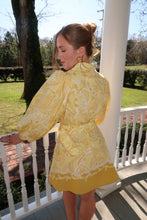 Load image into Gallery viewer, Golden Honey Paisley Dress