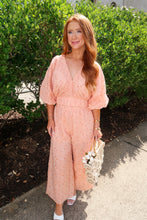 Load image into Gallery viewer, Clementine Smocked Eyelet Top Set