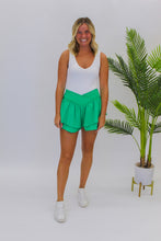 Load image into Gallery viewer, Carol Athleisure Shorts- Green