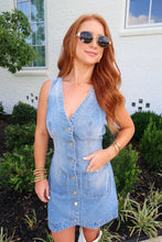 Load image into Gallery viewer, Southern Denim Dress