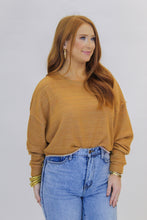 Load image into Gallery viewer, Come Closer Knit Top- Brown
