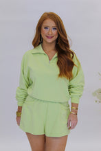 Load image into Gallery viewer, Baker Half Zipper Sweat Shirt Set