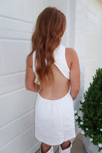 Load image into Gallery viewer, Hometown Girl Denim Dress-White
