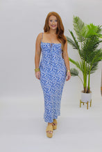 Load image into Gallery viewer, No Blues Floral Midi Dress