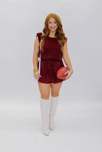 Load image into Gallery viewer, Sandstorm Pleated Set- Garnet