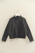 Load image into Gallery viewer, BF Cora Fleece Sweatshirt-Black