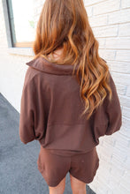Load image into Gallery viewer, Baker Knit Shorts Set- Brown