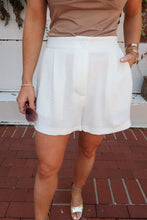 Load image into Gallery viewer, Perfect Timing Shorts-Off White