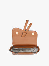 Load image into Gallery viewer, Marisol Vegan Asymmetrical Saddle Bag