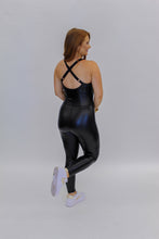 Load image into Gallery viewer, Faux Leather Jumpsuit