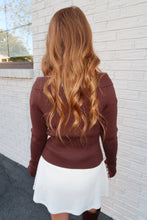 Load image into Gallery viewer, Alina Ribbed Elastic Skort-Cream