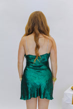 Load image into Gallery viewer, Sleigh Metallic Holiday Mini Dress